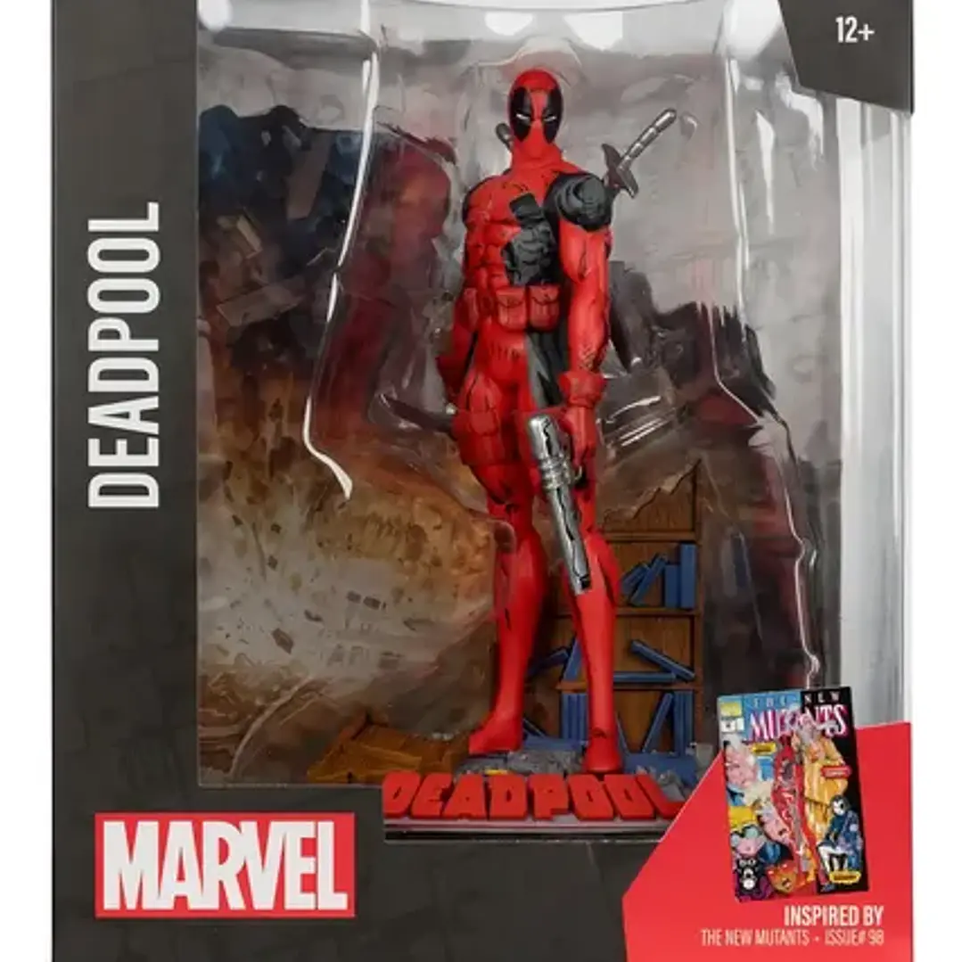 Figura Marvel Deadpool New Mutants #98 Escala 1:10 Mcfarlane 1