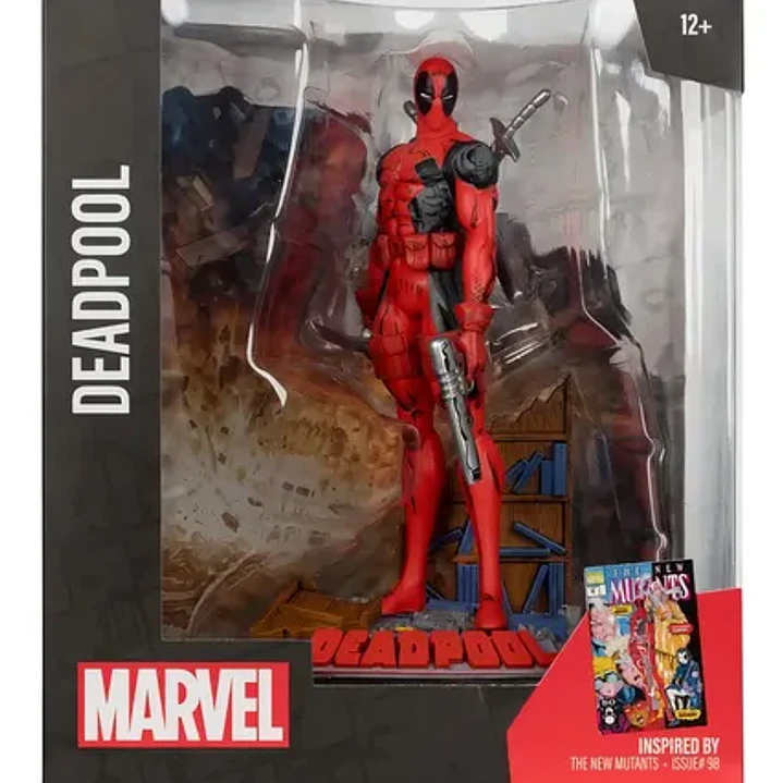 Figura Marvel Deadpool New Mutants #98 Escala 1:10 Mcfarlane 1