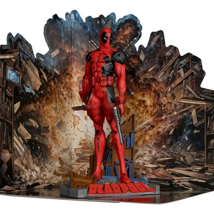 Figura Marvel Deadpool New Mutants #98 Escala 1:10 Mcfarlane 3