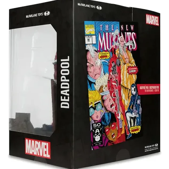Figura Marvel Deadpool New Mutants #98 Escala 1:10 Mcfarlane 4