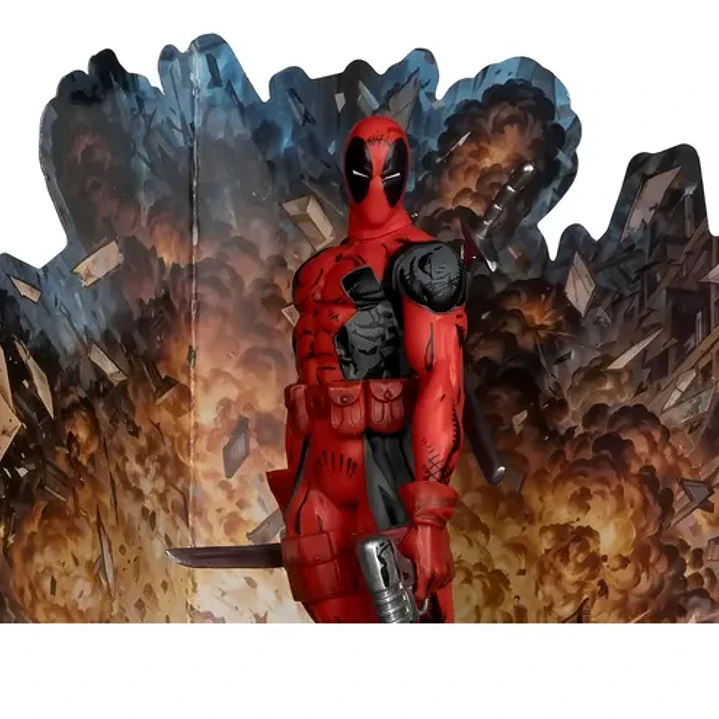 Figura Marvel Deadpool New Mutants #98 Escala 1:10 Mcfarlane 6