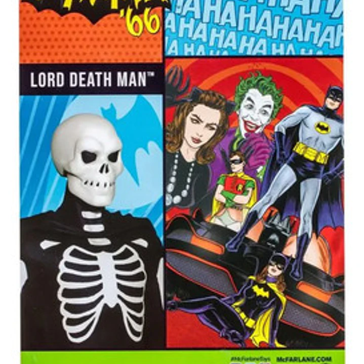 Figura Batman 66 Mcfarlane Dc Lord Death Man 15cm Original 5