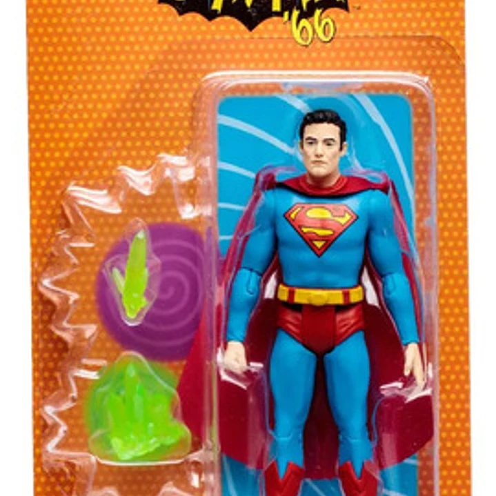 Figura Batman 66 Mcfarlane Dc Superman 15cm Original 6