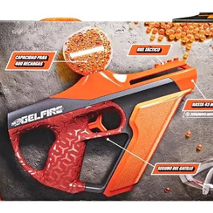 Nerf Pistola De Gel Pro Series Gel Fire Uproar Automatica 4