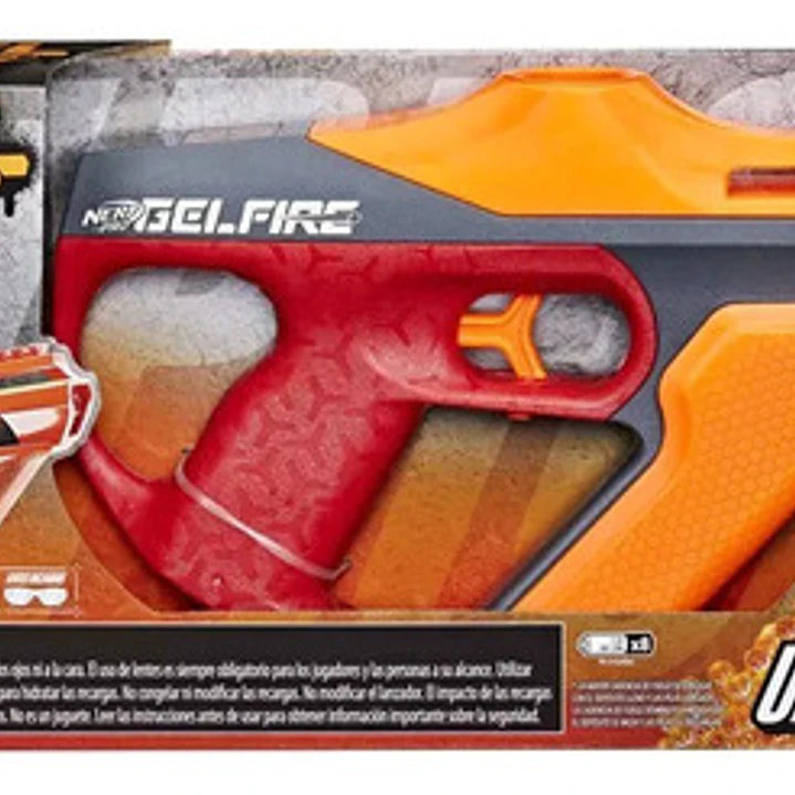 Nerf Pistola De Gel Pro Series Gel Fire Uproar Automatica 10