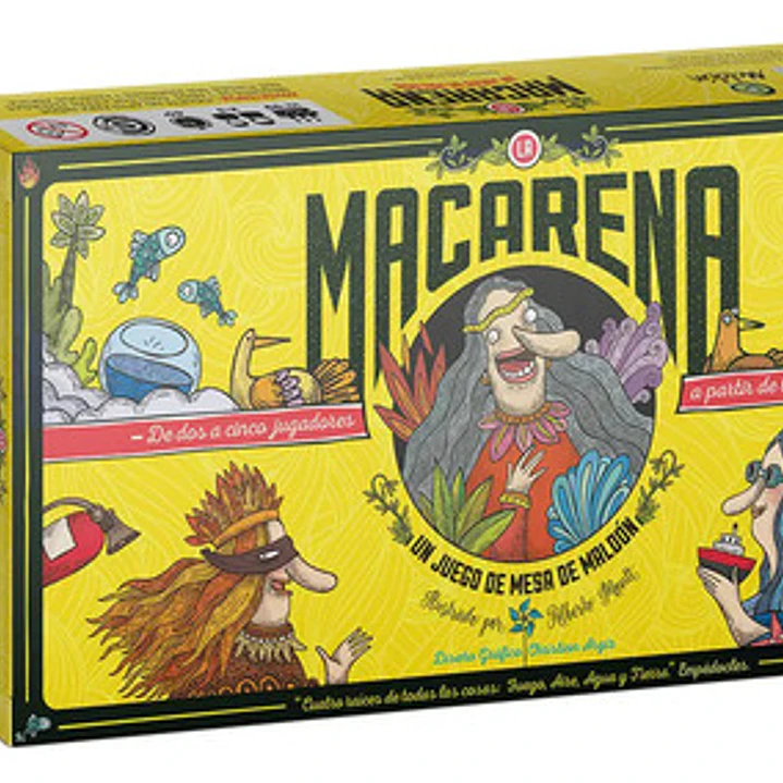 Juego De Mesa La Macarena Original Maldon 1