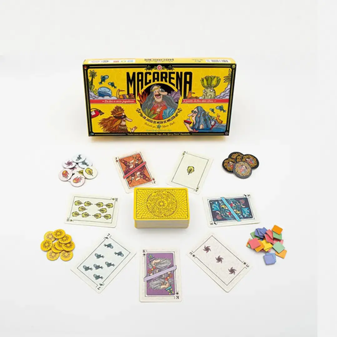 Juego De Mesa La Macarena Original Maldon 2