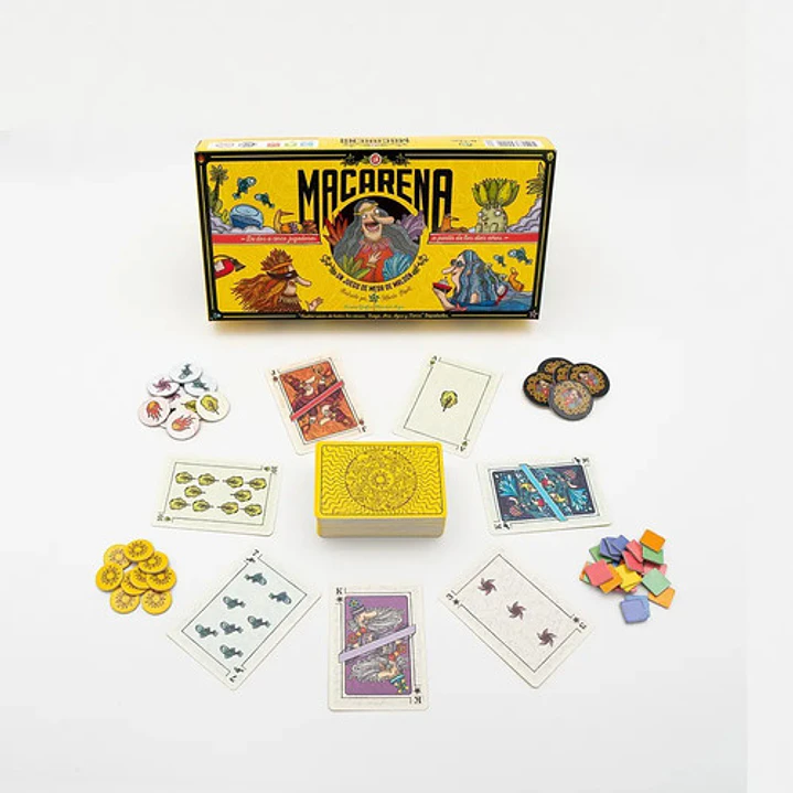 Juego De Mesa La Macarena Original Maldon 2