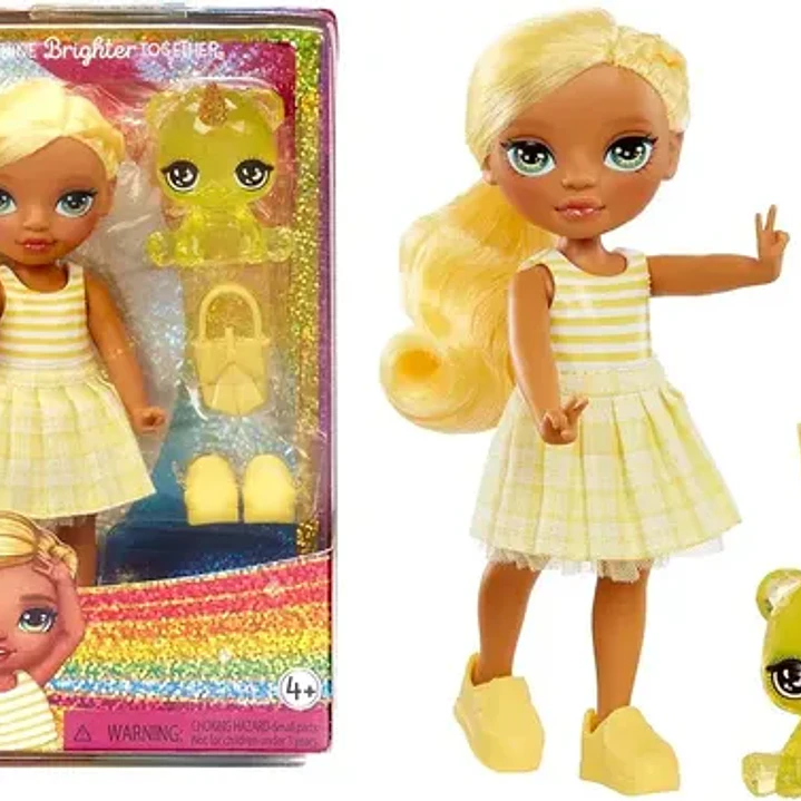 Muñeca Rainbow High Littles Daisy Madison Con Mascota 1