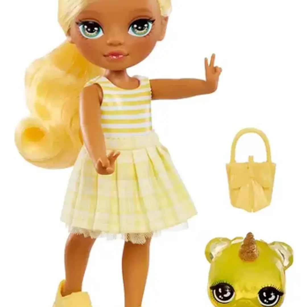 Muñeca Rainbow High Littles Daisy Madison Con Mascota 2