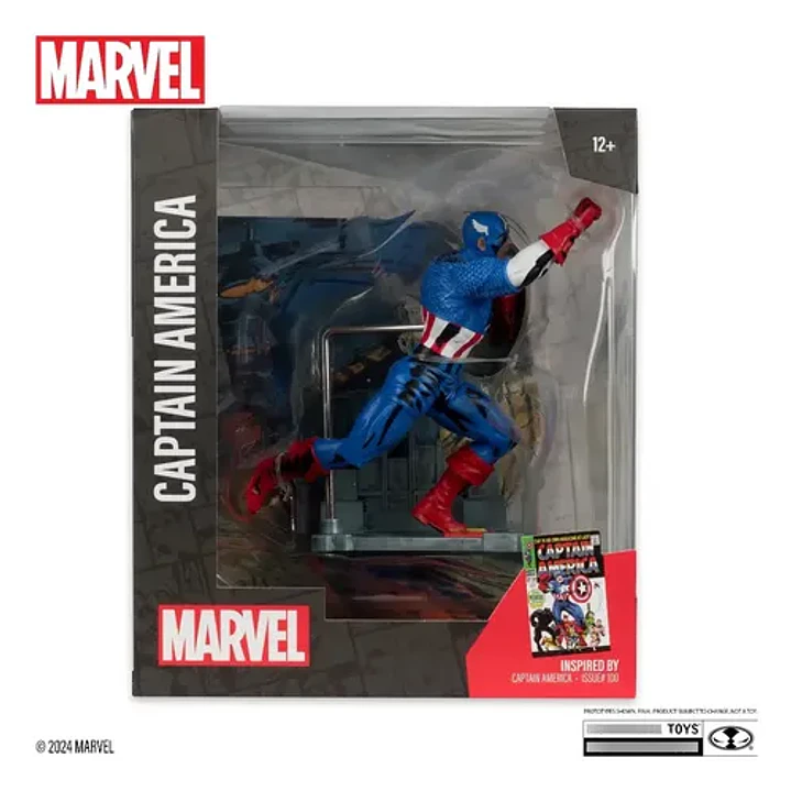 Figura Posada Captain America #10 Esc 1:10 Mcfarlane Toys 2
