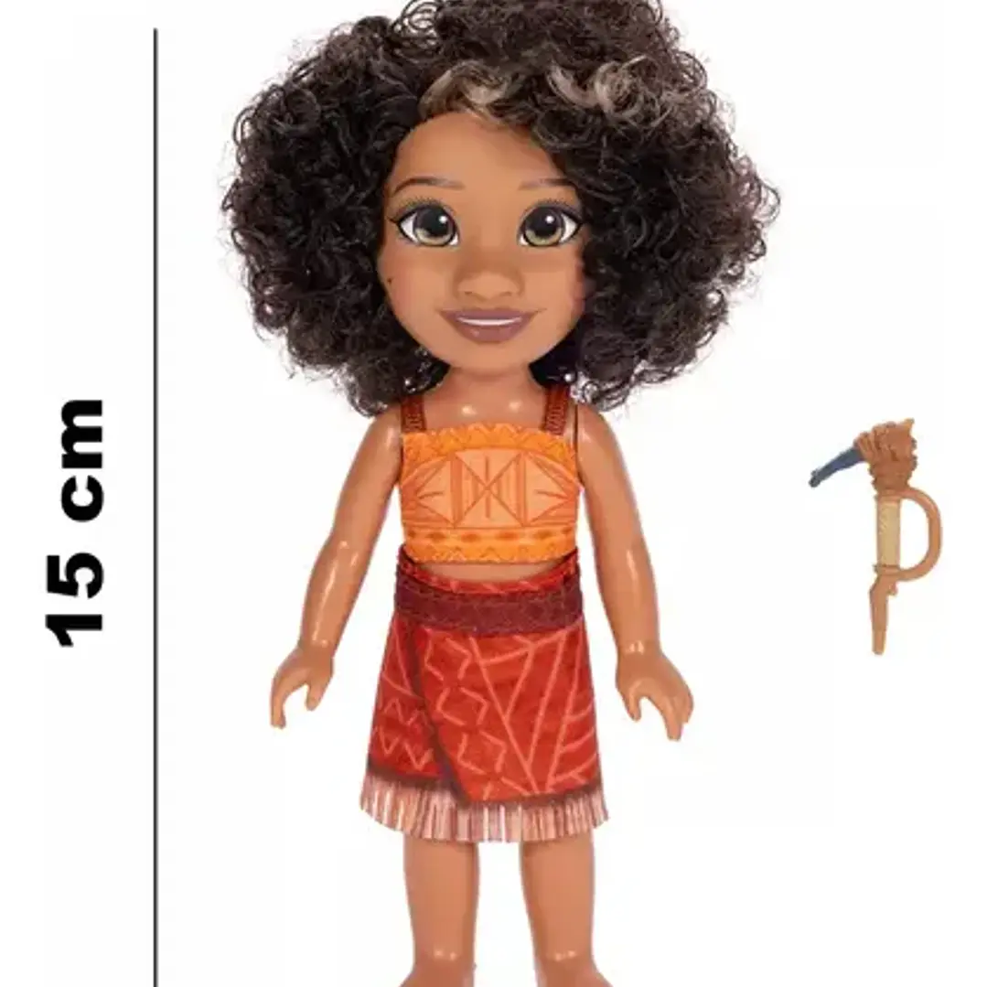 Muñeca Loto Moana 2 Princesa Disney 15cm Jakks 4