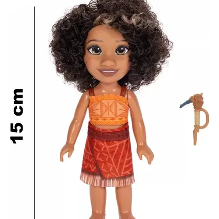 Muñeca Loto Moana 2 Princesa Disney 15cm Jakks 4