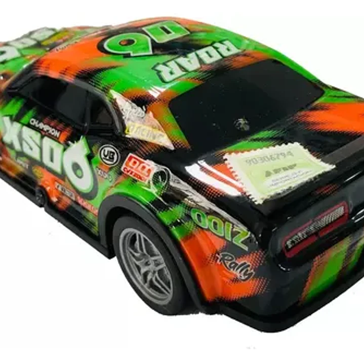 Auto Turbo Car Radio Control Con Luz Juguetes Truquito 2