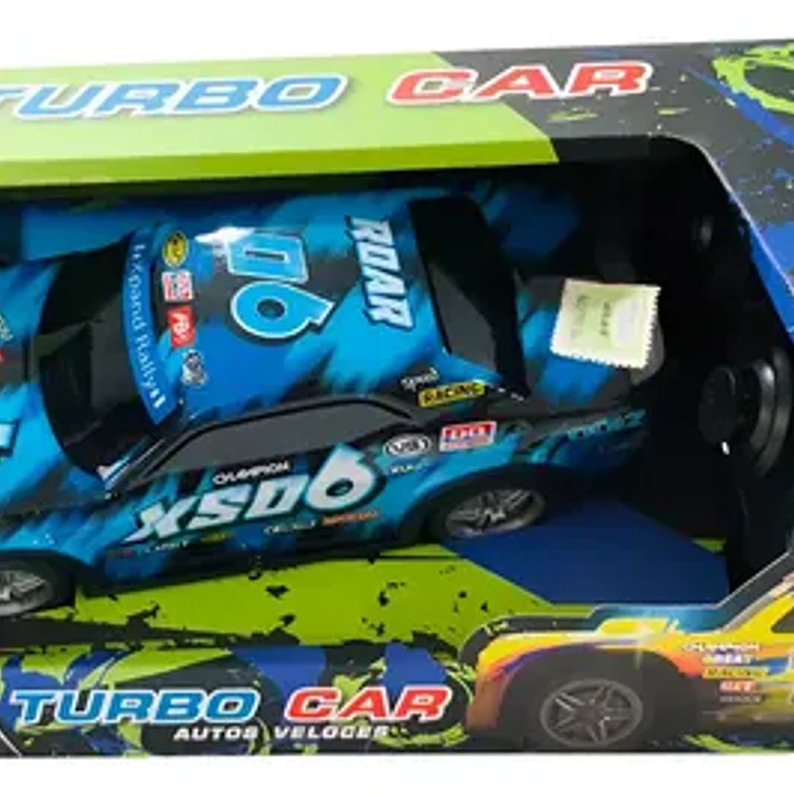 Auto Turbo Car Radio Control Con Luz Juguetes Truquito 5