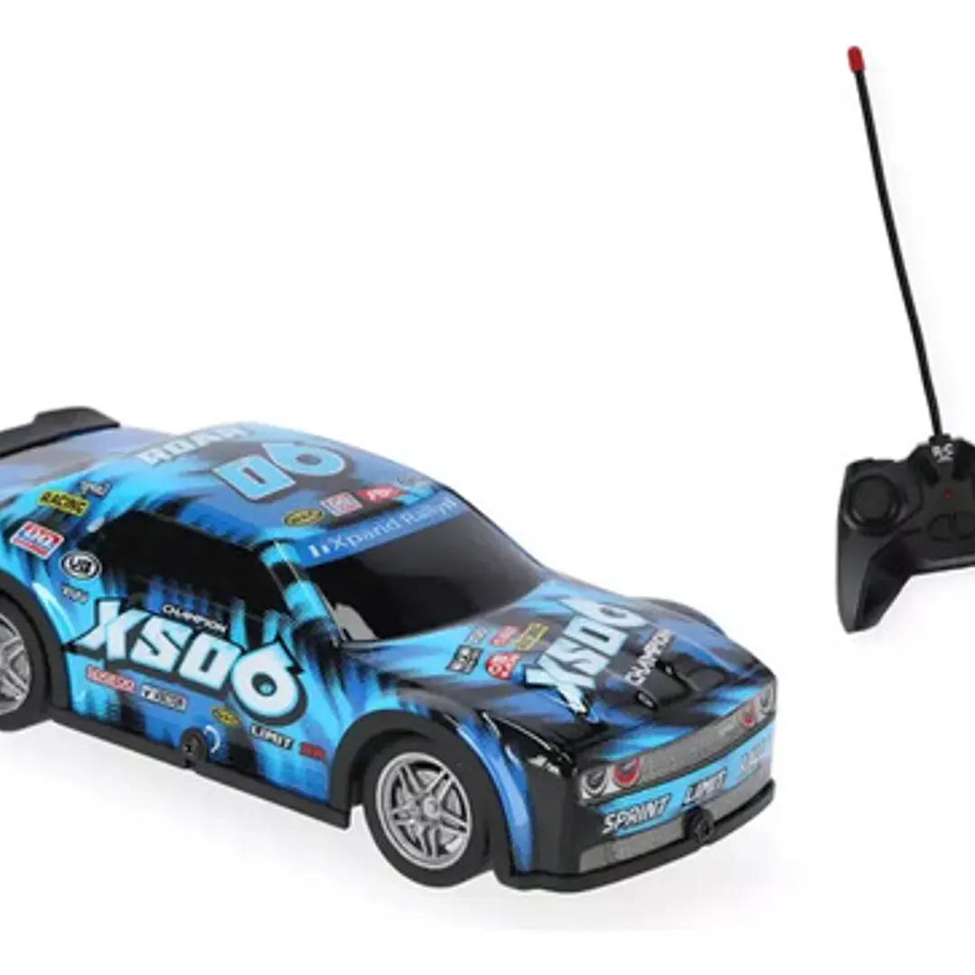 Auto Turbo Car Radio Control Con Luz Juguetes Truquito 6