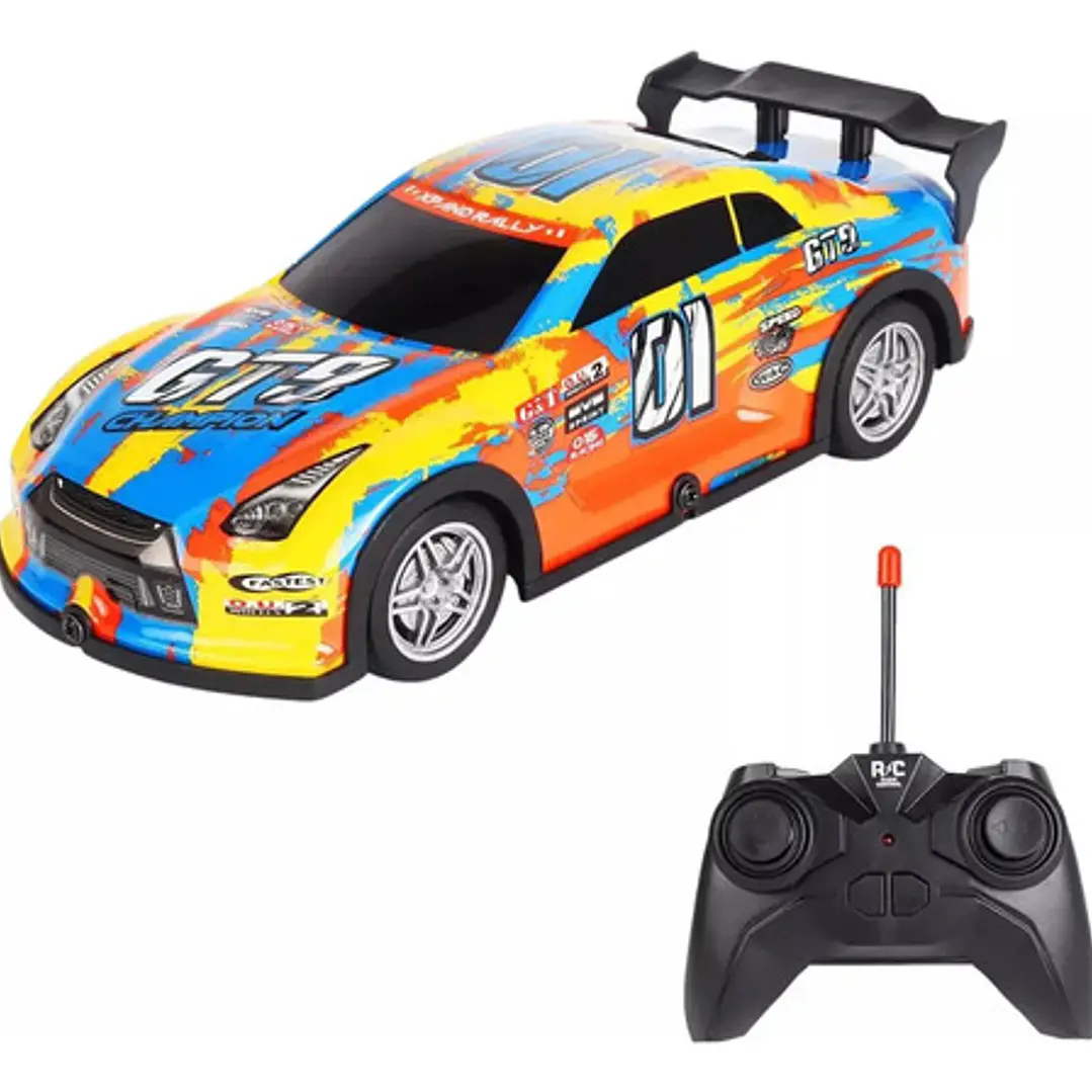 Auto Turbo Car Radio Control Con Luz Juguetes Truquito 11