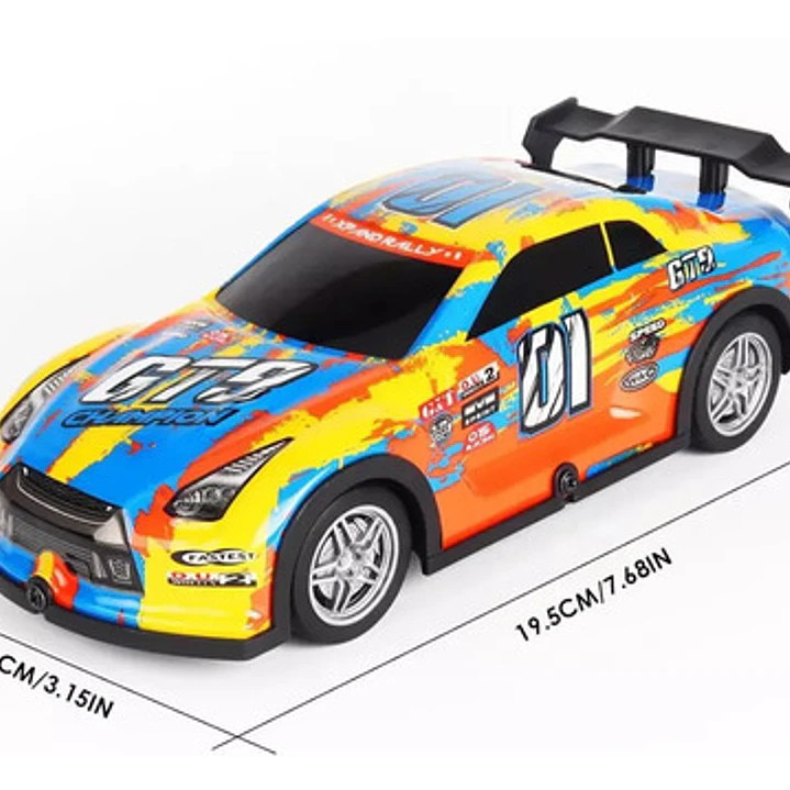 Auto Turbo Car Radio Control Con Luz Juguetes Truquito 15