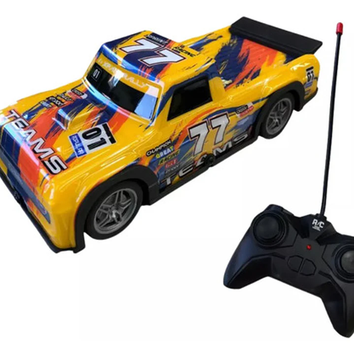 Auto Turbo Car Radio Control Con Luz Juguetes Truquito 23