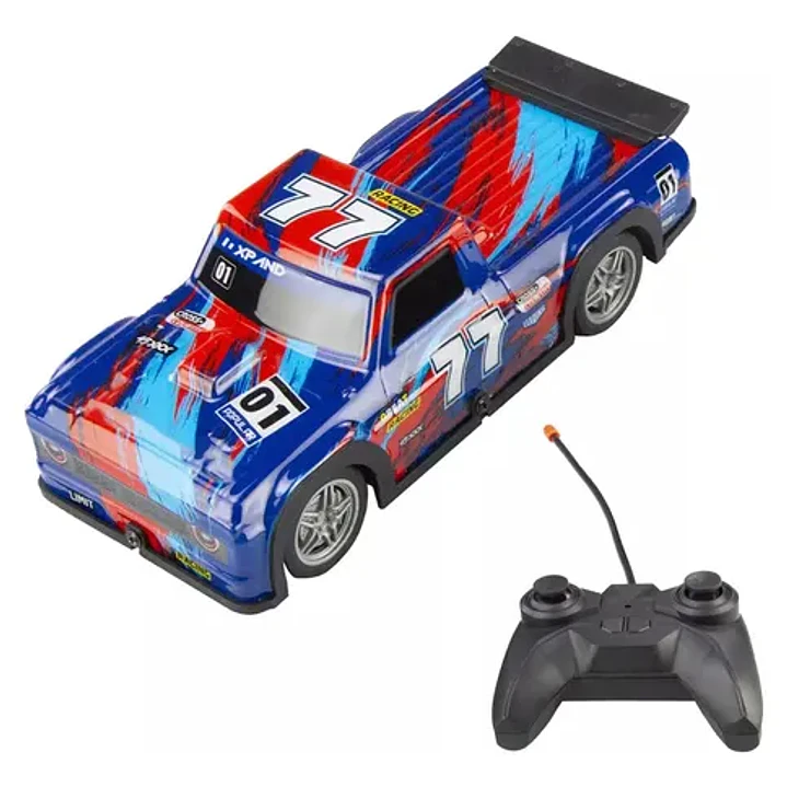 Auto Turbo Car Radio Control Con Luz Juguetes Truquito 27