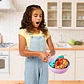 Cookeez Makery Pancake Treatz Voltea El Sarten Peluche Color Violeta - Miniatura 4