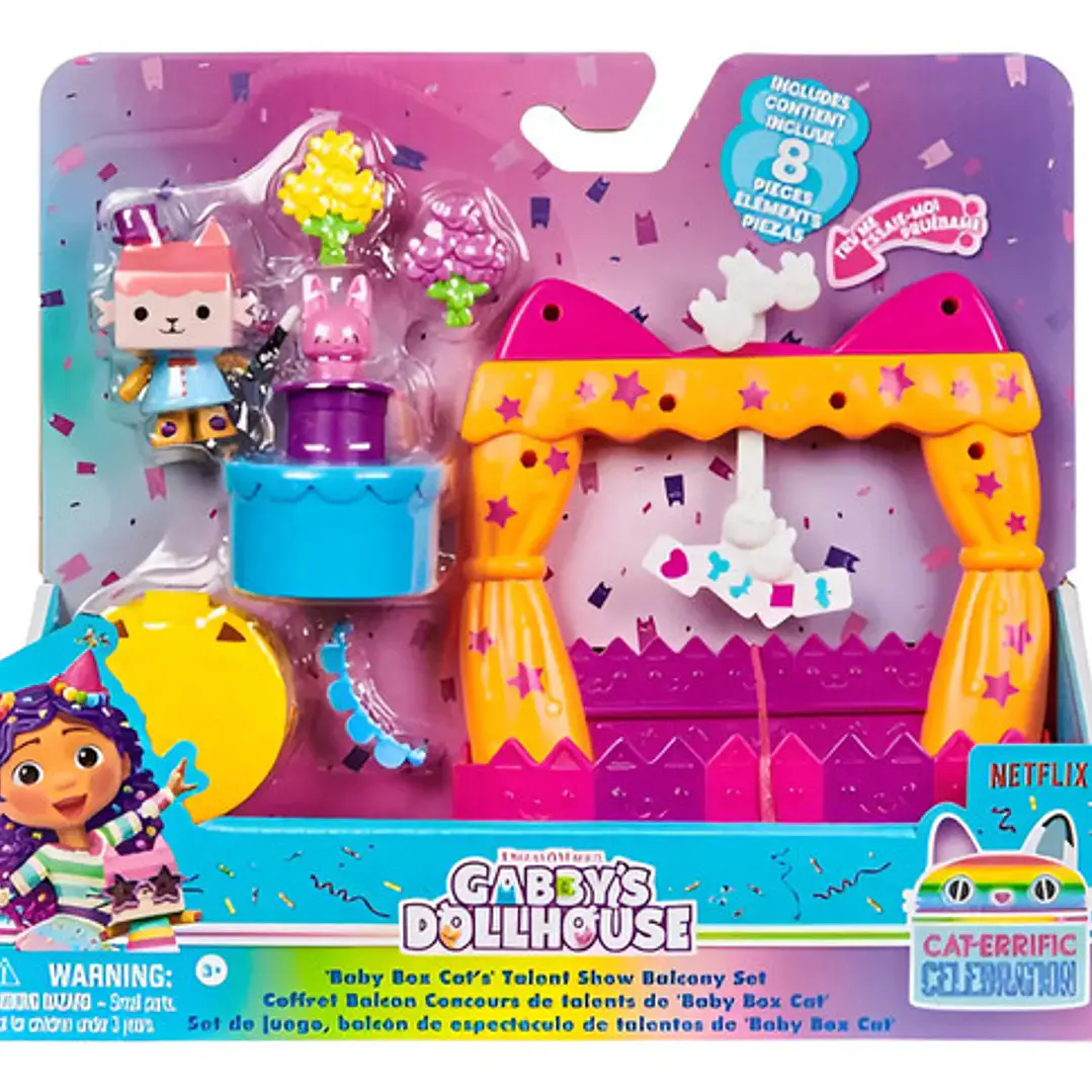 Juego Gabby's Dollhouse Play Set Muñecos Con Accesorios 2