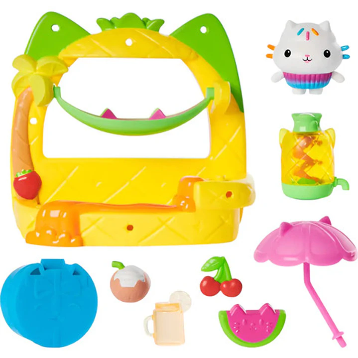 Juego Gabby's Dollhouse Play Set Muñecos Con Accesorios 3