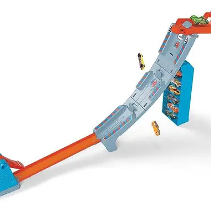Pista De Juguete Hot Wheels Campeón De Las Alturas 4