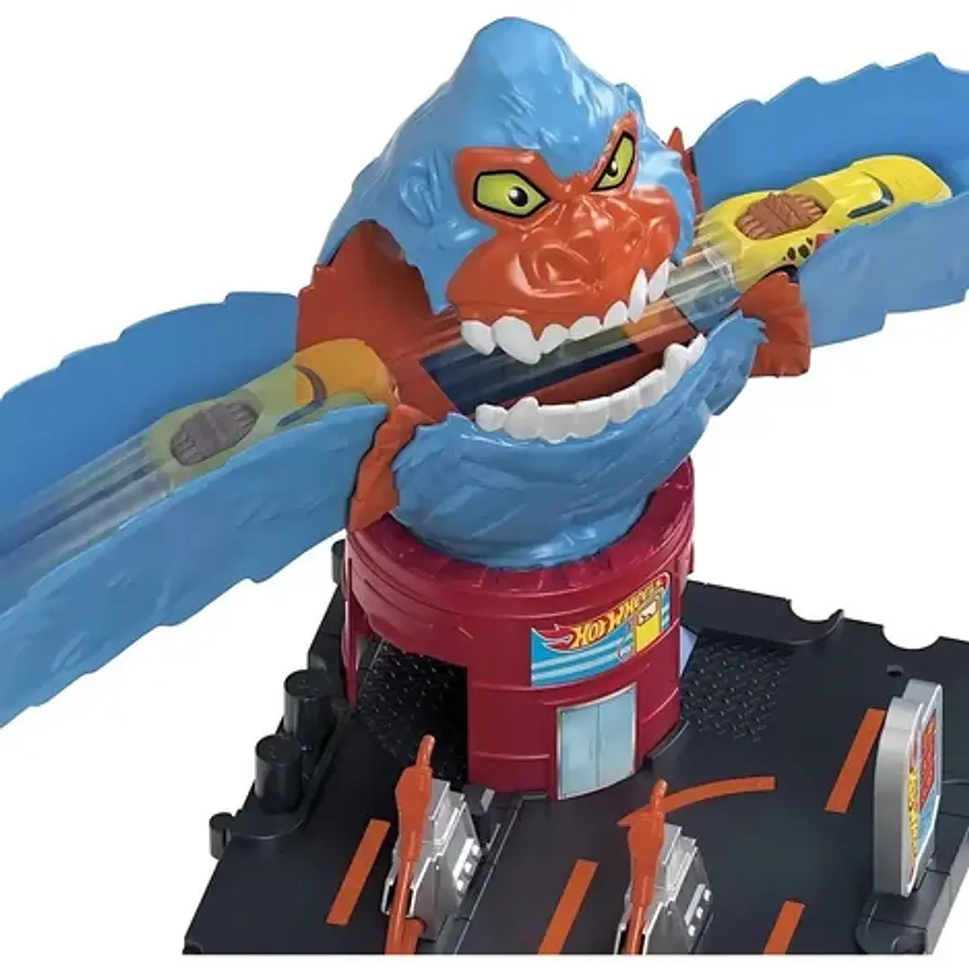 Circuito Hot Wheels City Gorilla Attack Post - Mattel 2