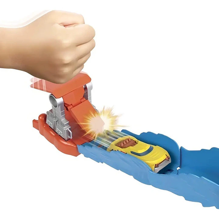 Circuito Hot Wheels City Gorilla Attack Post - Mattel 4