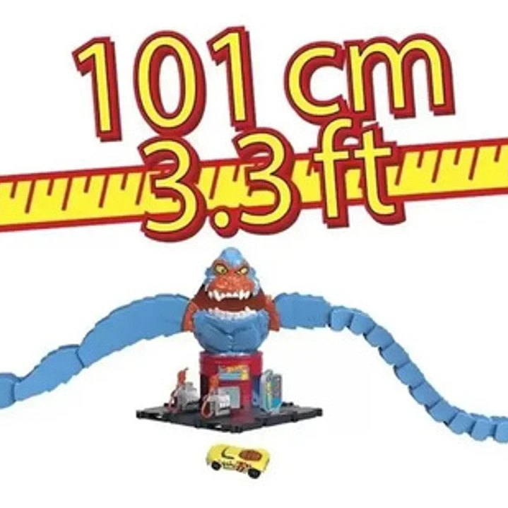 Circuito Hot Wheels City Gorilla Attack Post - Mattel 5