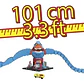 Circuito Hot Wheels City Gorilla Attack Post - Mattel - Miniatura 5