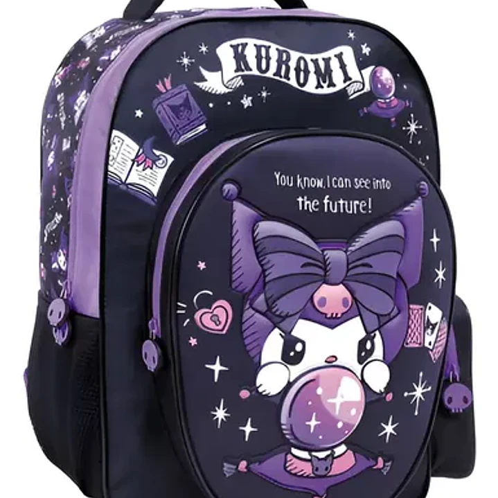 Mochila Kuromi 17 Pulgadas Espalda Fortune Wabro 1