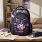 Mochila Kuromi 17 Pulgadas Espalda Fortune Wabro - Miniatura 2