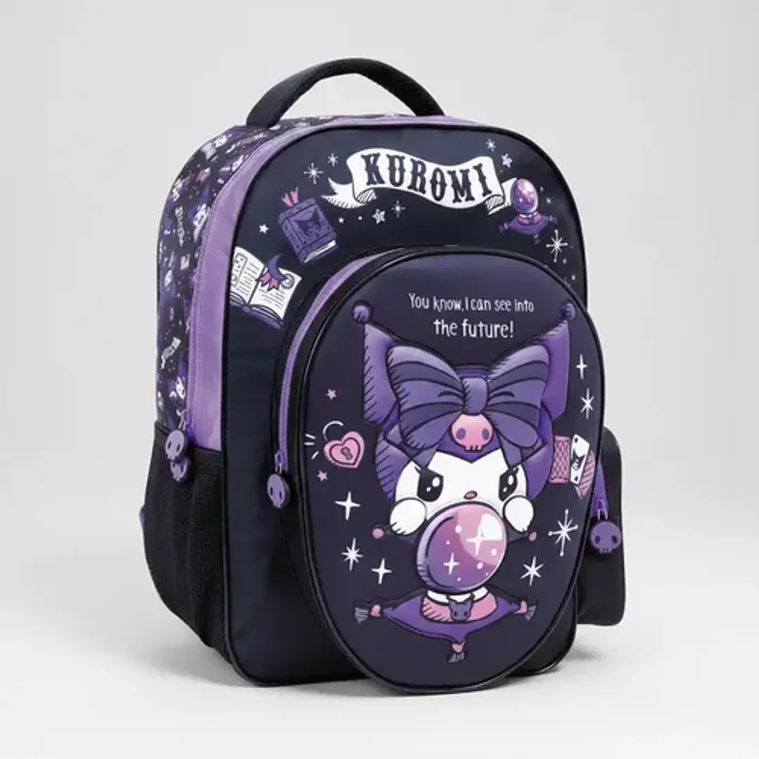 Mochila Kuromi 17 Pulgadas Espalda Fortune Wabro 3