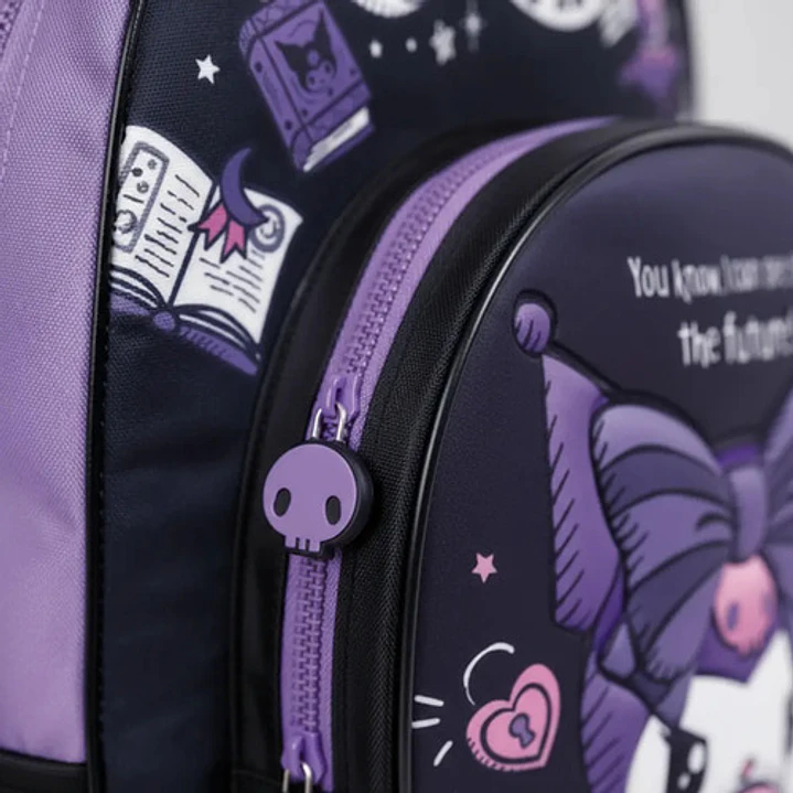 Mochila Kuromi 17 Pulgadas Espalda Fortune Wabro 4