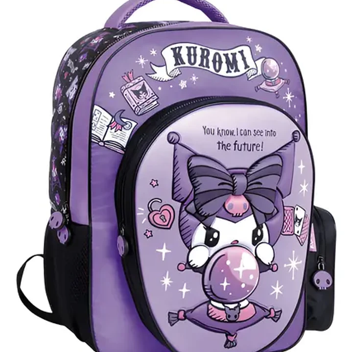 Mochila Kuromi 17 Pulgadas Espalda Fortune Wabro 7
