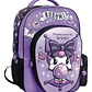 Mochila Kuromi 17 Pulgadas Espalda Fortune Wabro - Miniatura 7