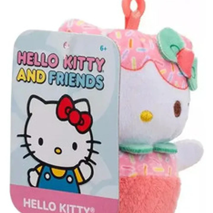 Kitty Friends Llavero Helado Peluche 10 Cm Hello Kitty 7