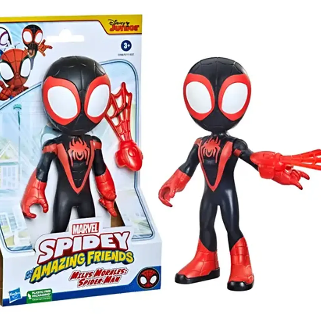 Figura Spidey And His Amazing Friends Miles Morales Hasbro 2