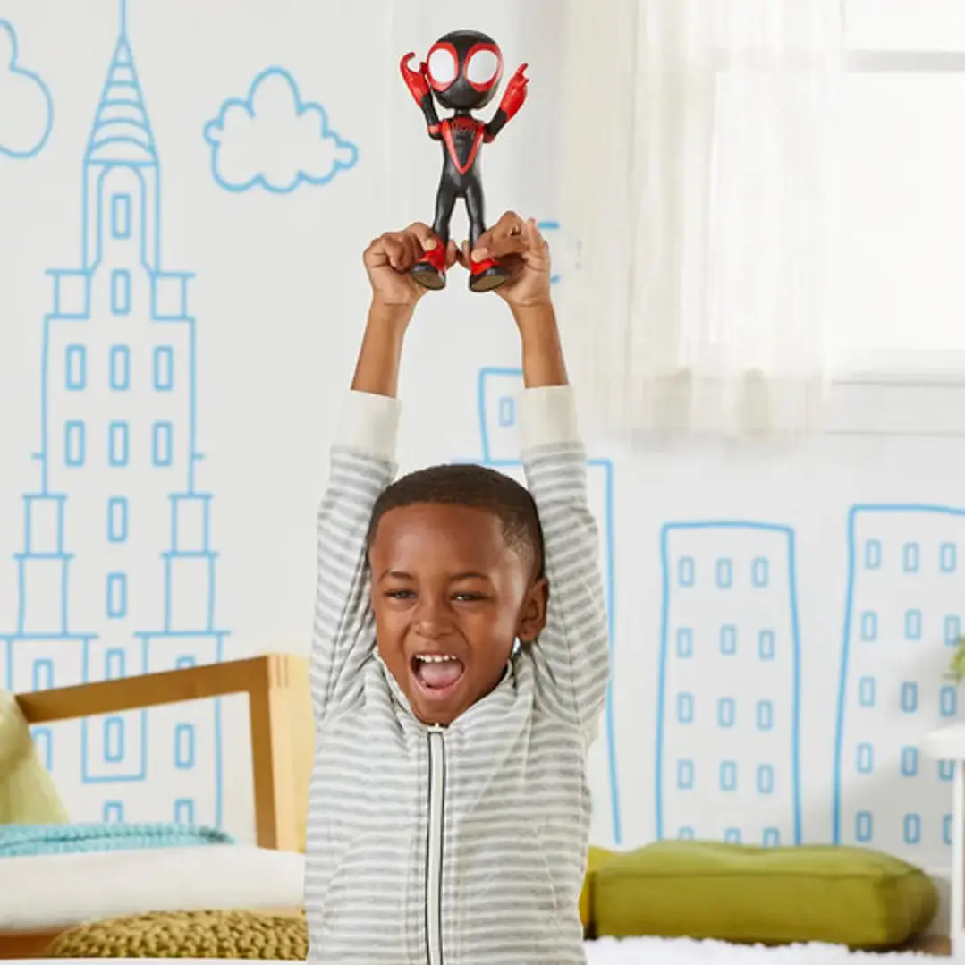 Figura Spidey And His Amazing Friends Miles Morales Hasbro 8