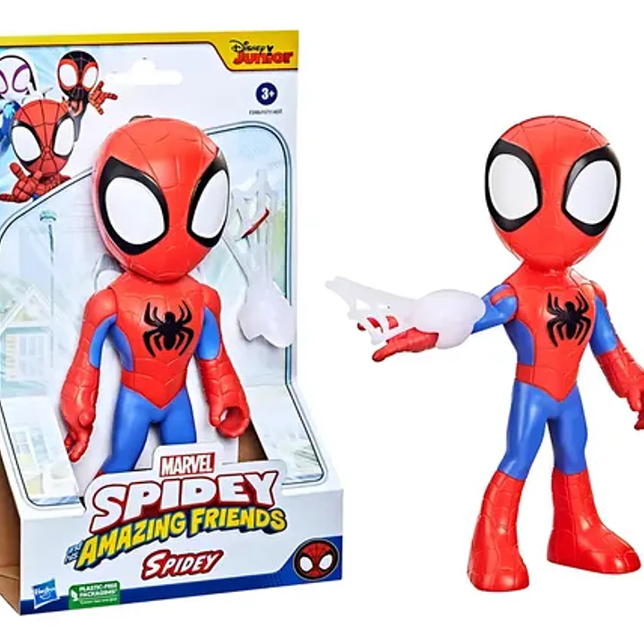 Figura Spidey And His Amazing Friends Spidey Marvel Hasbro 1