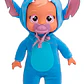 Cry Babies Disney Plush Baby Doll Tiny Cuddles Stitch - Miniatura 5