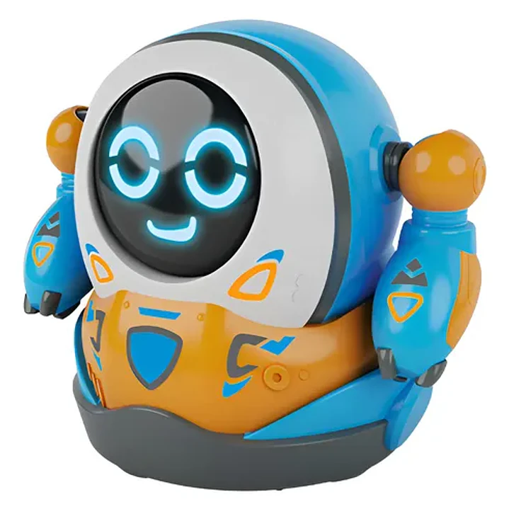 Mini Robot Xtrem Bots Crazy Bots Wabro Color Naranja Personaje Roll 1