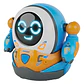 Mini Robot Xtrem Bots Crazy Bots Wabro Color Naranja Personaje Roll - Miniatura 1