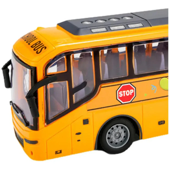 Vehiculo  Micro Bus Colectivo Con Luz A Radio Control 1:24 2