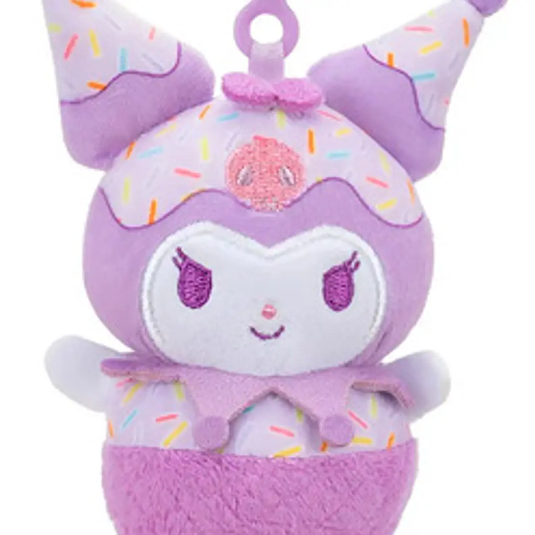 Kitty Friends Llavero Helado Peluche 10 Cm Surt Int Hkt0012 Color Kuromi 1