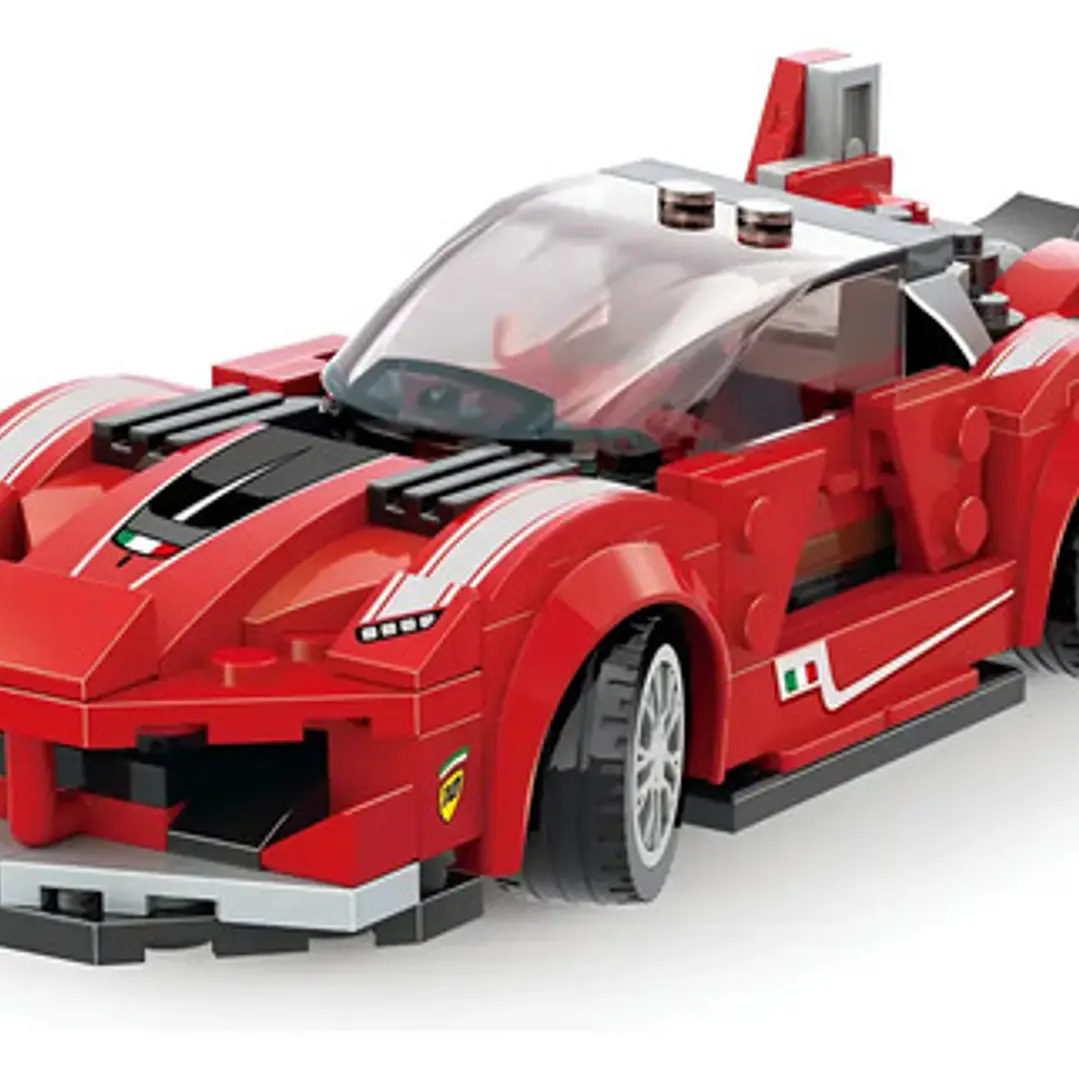 Puzzle 3d Funny Land Supercar 76 151 Piezas Compatible Con Lego 1