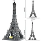 Puzzle En Bloques 3d Torre Eiffel Paris 976 Pieza Funny Land - Miniatura 4