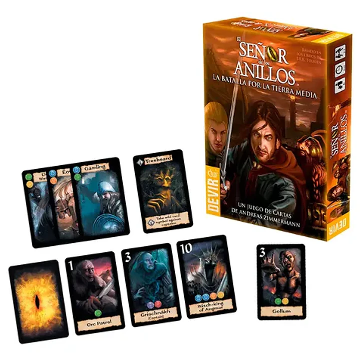Juego El Señor De Los Anillos Batalla X Tierra Media Devir 3